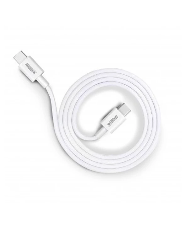 De gros ???? Urban Factory CAB02UF Câble USB 2 M USB 3.2 Gen 1 (3.1 Gen 1) USB C Blanc ???? 3 De gros ???? Urban Factory CAB02UF Câble USB 2 M USB 3.2 Gen 1 (3.1 Gen 1) USB C Blanc ???? – Image 3