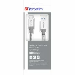 De gros 🤩 Verbatim Câble De Synchronisation Et De Charge USB-C à USB-A USB 3.1 GÉN 2 De En Acier Inoxydable De 30 Cm 🥰 -StarTech.com-shop verbatim c ble de synchronisation e 5